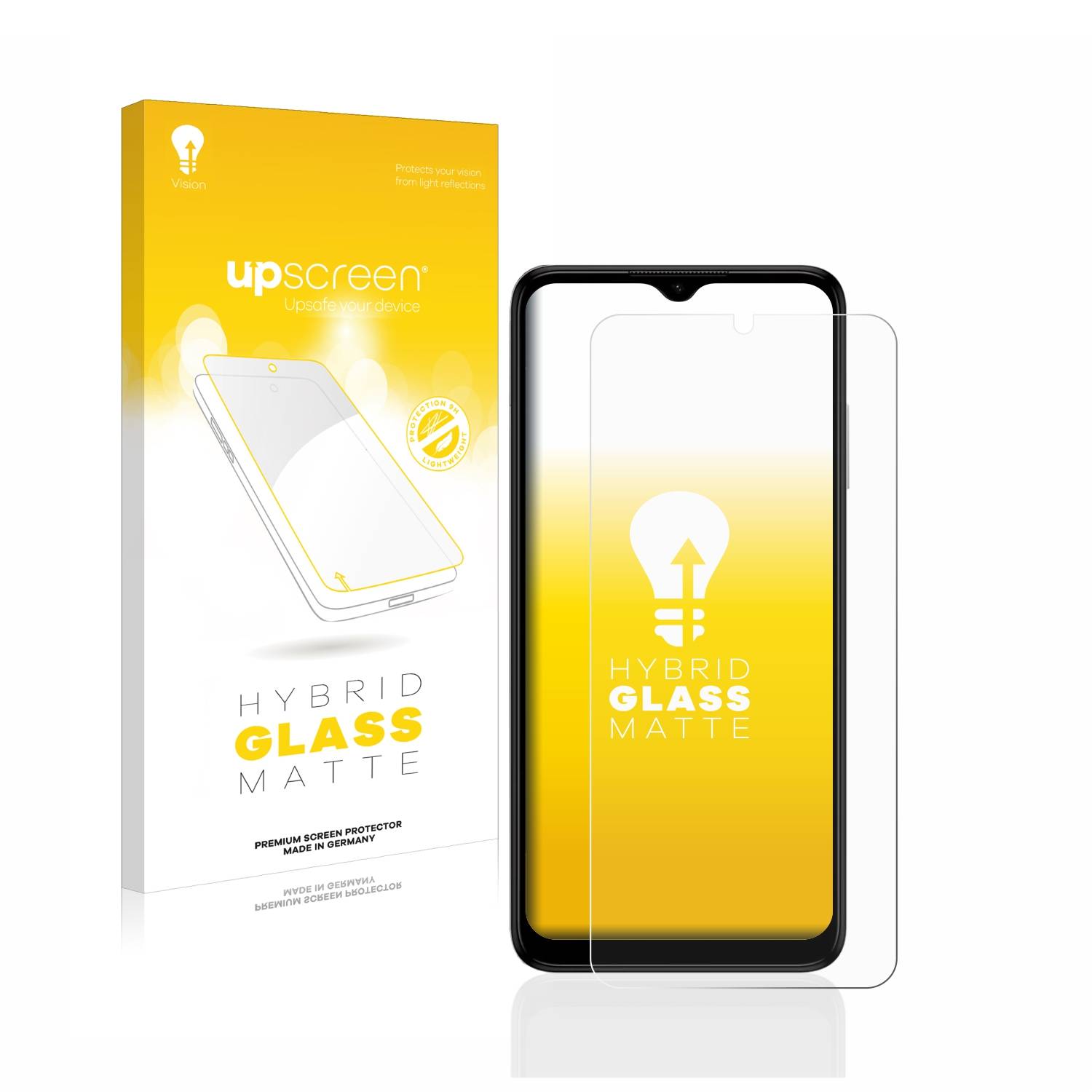 upscreen Entspiegelungs Schutzglas für Nokia G22 Schutzfolie Panzer Folie Glas Display Schutz matt-0