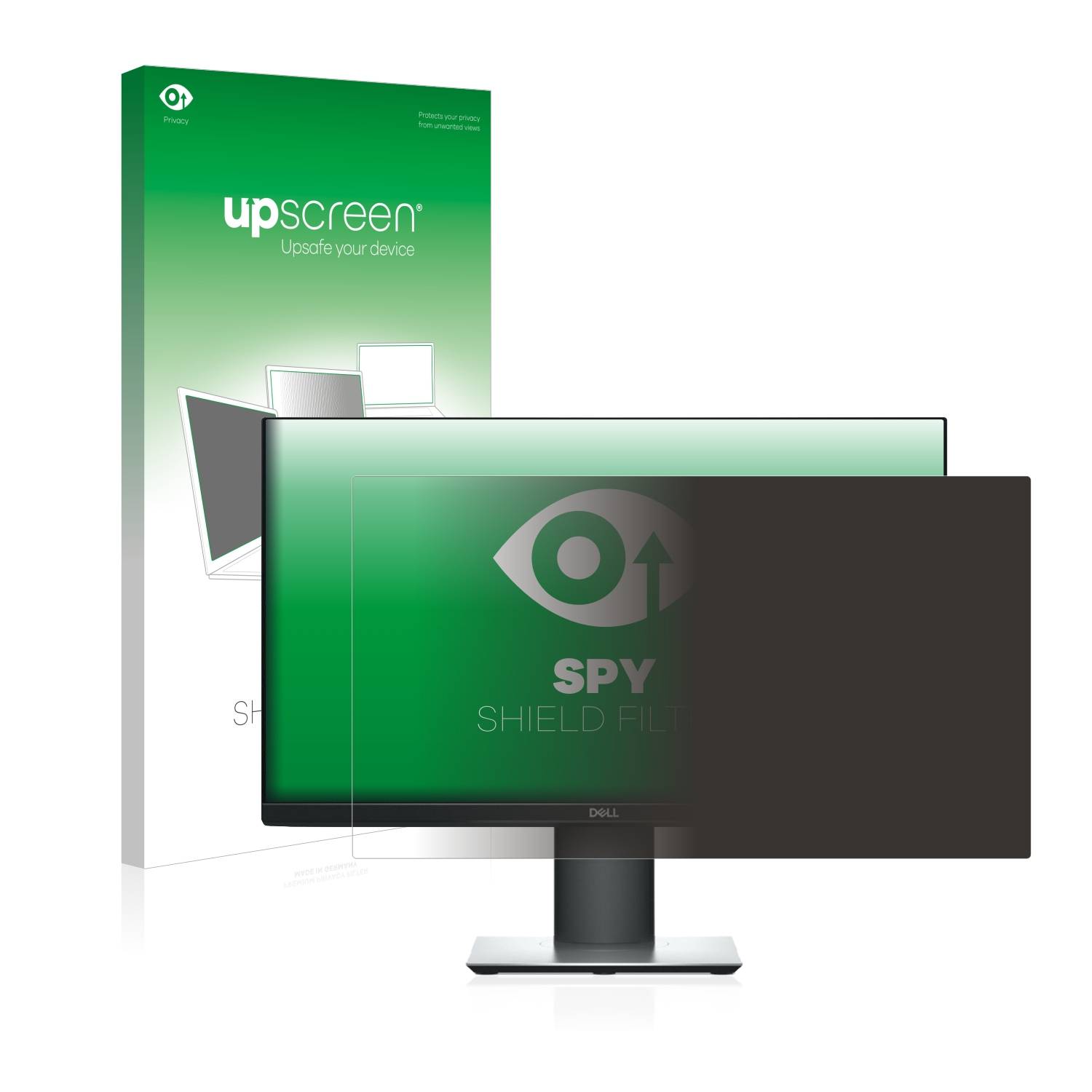 upscreen Blickschutzfilter für Dell P2319H Blaulichtfilter Sichtschutz Privacy Anti Spy abnehmbar-0