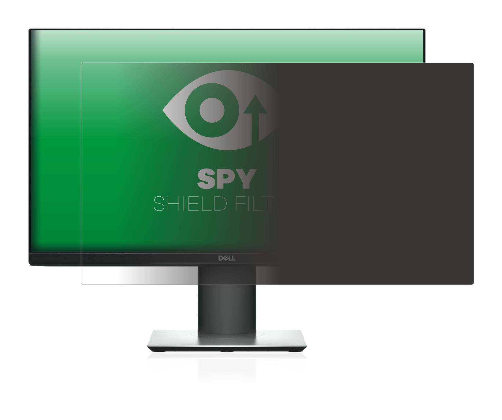 upscreen Blickschutzfilter für Dell P2319H Blaulichtfilter Sichtschutz Privacy Anti Spy abnehmbar-3