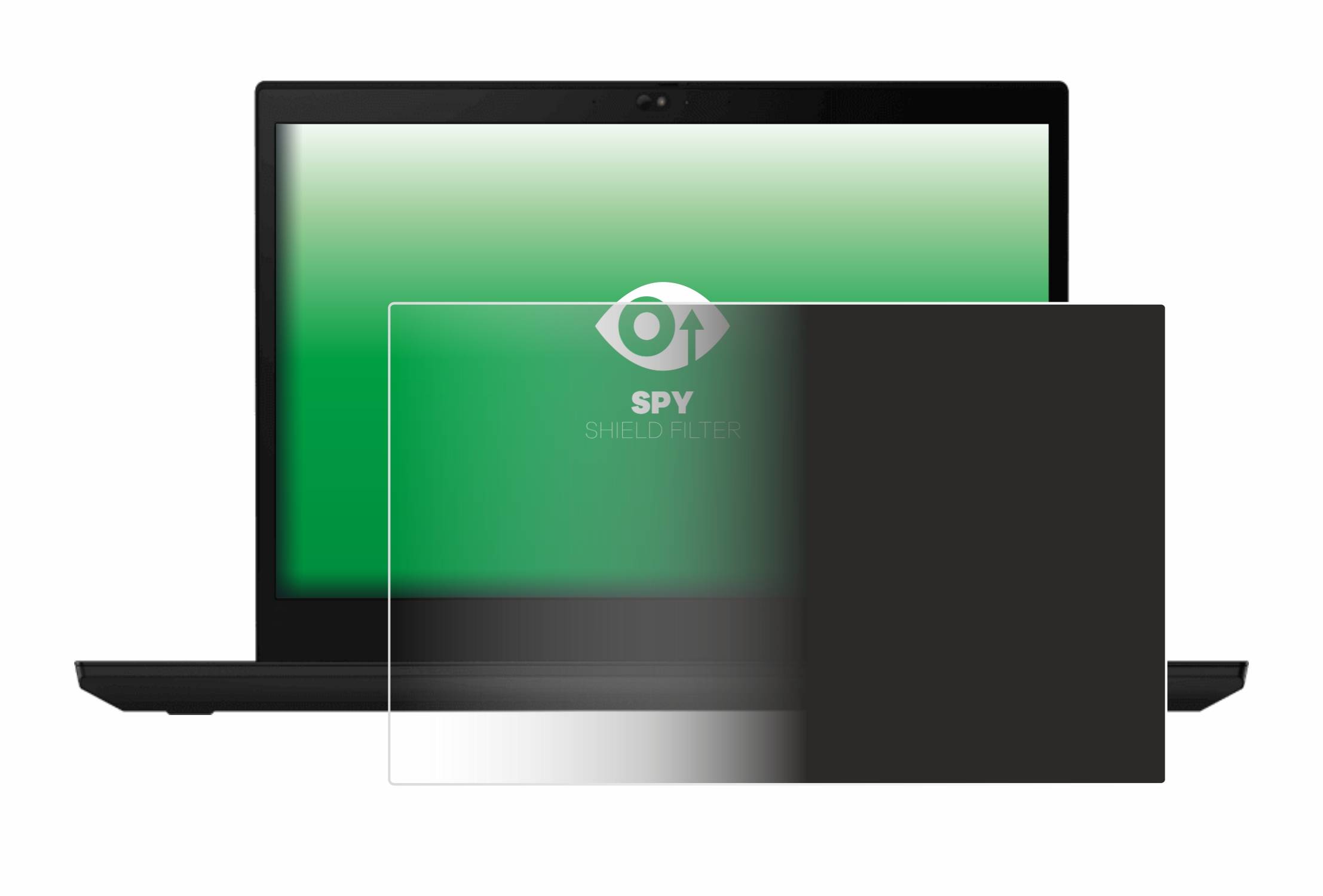 upscreen Blickschutzfilter für Lenovo ThinkPad T14 Gen 1 Blaulichtfilter Sichtschutz Privacy Anti Spy abnehmbar-2