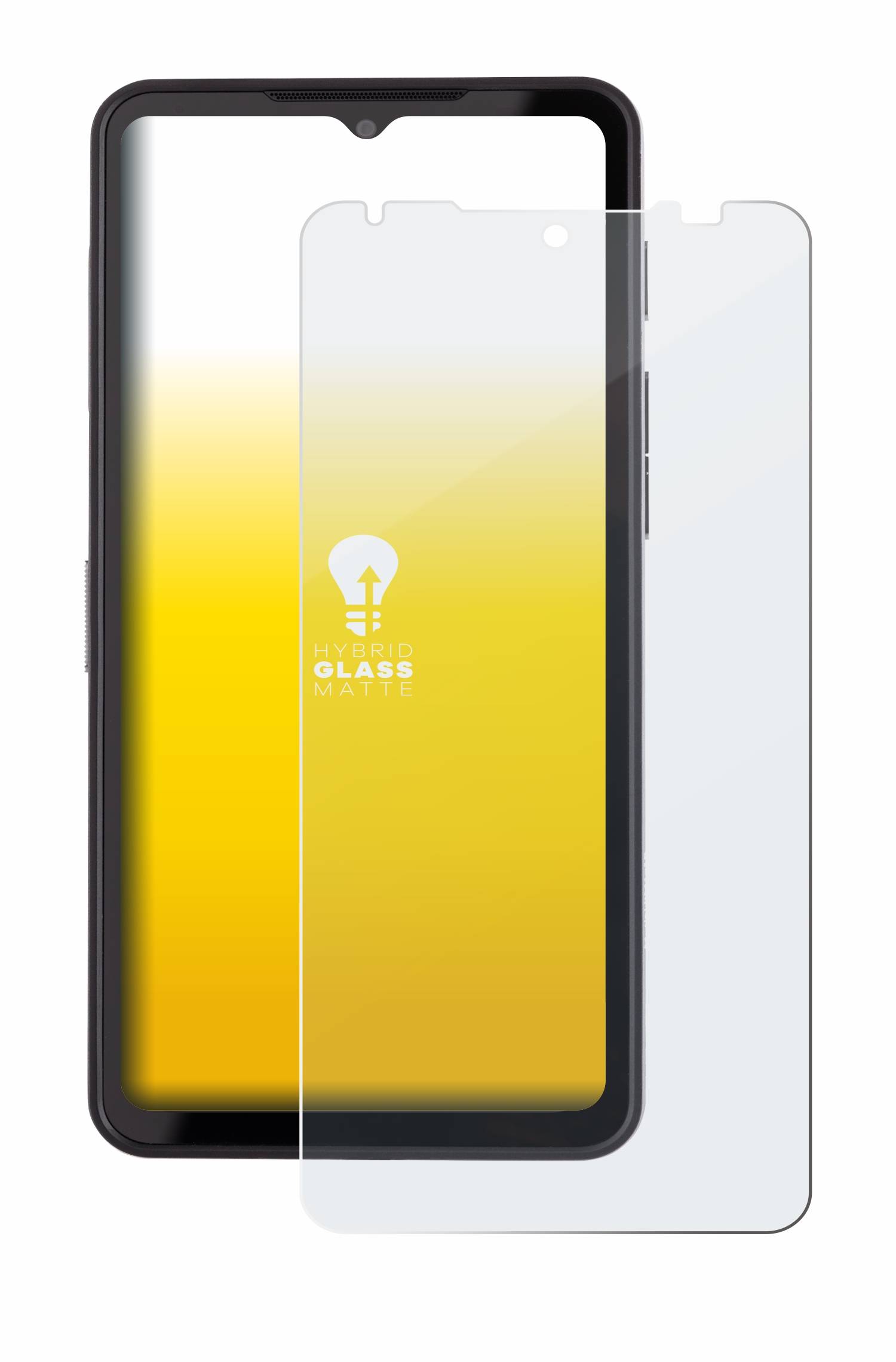upscreen Entspiegelungs Schutzglas für Caterpillar Cat S75 Schutzfolie Panzer Folie Glas Display Schutz matt-1