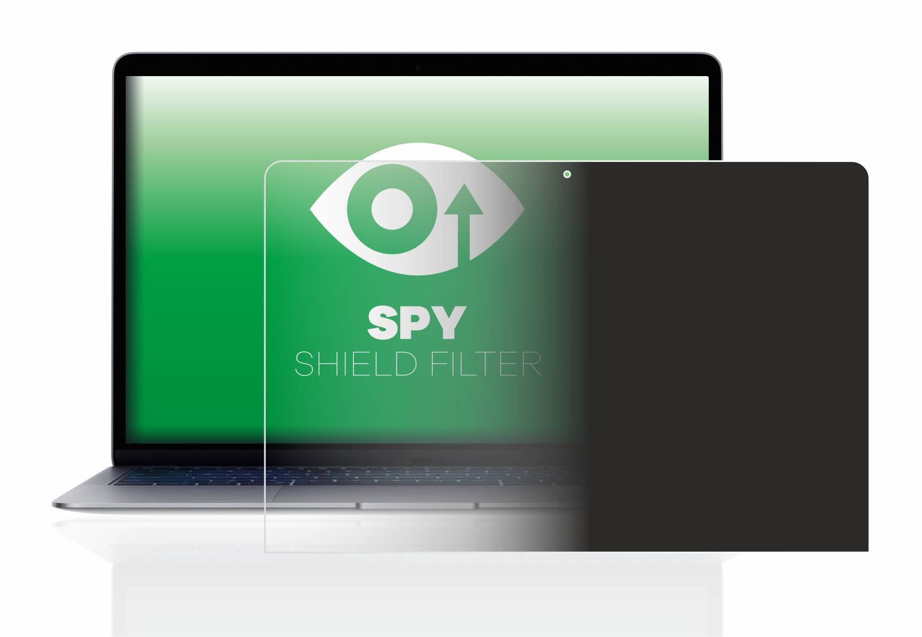 upscreen Blickschutzfilter für Apple MacBook Air 13" 2020 Blaulichtfilter Sichtschutz Privacy Anti Spy abnehmbar-2