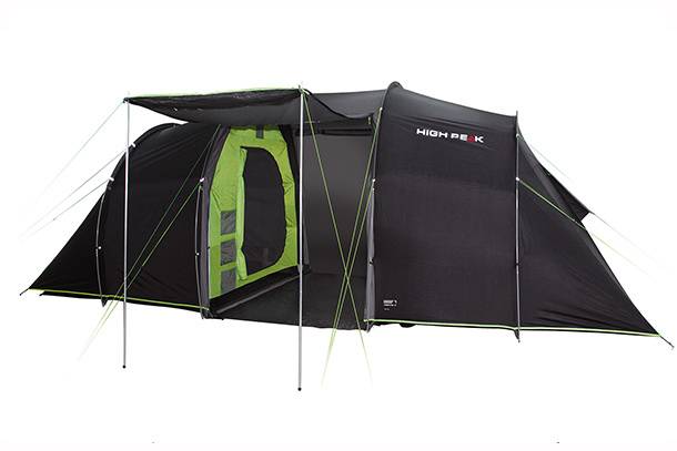 High peak Familienzelt Tauris 6.0 6-Sitzer 620 cm dunkelgrau-0