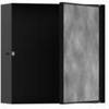 Hansgrohe XtraStoris Rock Wandnische mit befliesbarer Tür 300x300x100mm, Mattschwarz