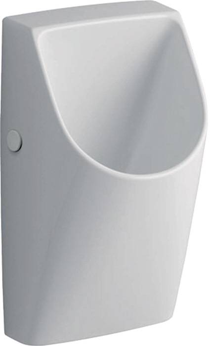 GE Renova Plan Urinal wasserlos Abgang nach hinten, weiß, KeraTect-1