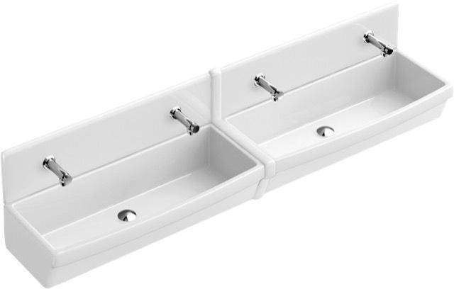 Villeroy & Boch Waschbecken-Deckleiste O.novo 230x16x45mm Weiß Alpin-1