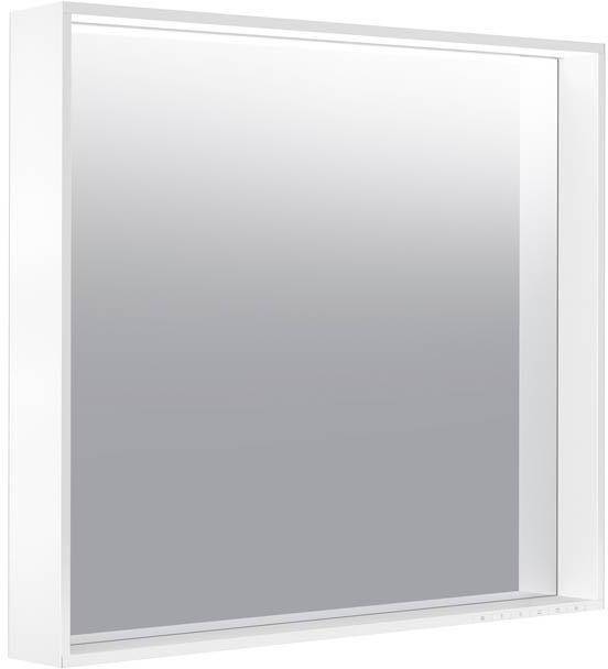 Keuco Lichtspiegel X-LINE Spiegelheizung 800x700x105mm vulkanit-0