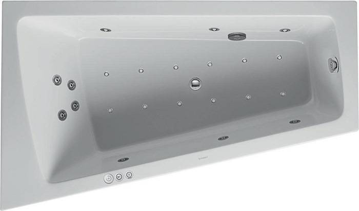 Duravit Whirlwanne PAIOVA 170 l 170x100 we 1 RS li Combi-Syst P