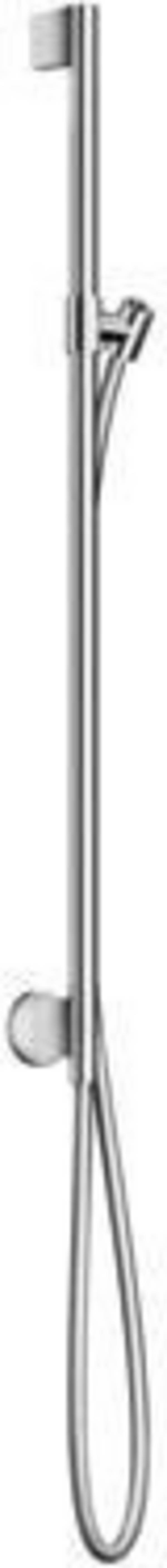 Brausestange AXOR ONE mit Wandanschluss chrom