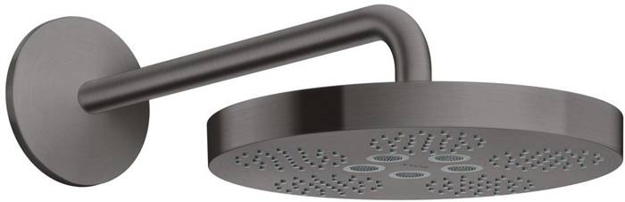 Kopfbrause 280 1jet AXOR ONE mit Brausearm brushed black chrome-1