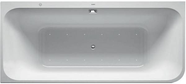 Duravit Whirlwanne HAPPY D.2 PLUS 180x80 we Ecke li Acrylverkleidung grp s
