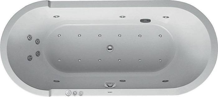 Duravit Oval-Whirlwanne STARCK 170 l 180x80 we 2 RS Combi-System P-1