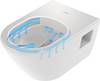 Duravit Wand-WC-Set D-NEO Tiefspüler rimless mit WC-Sitz weiß