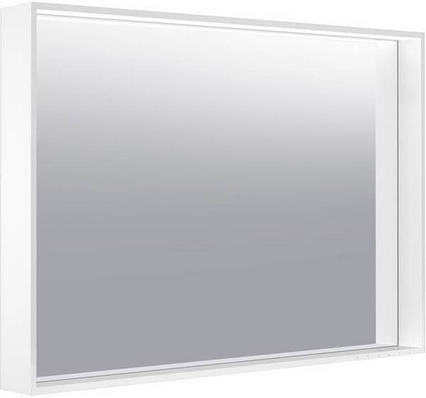 KE Lichtspiegel X-Line 33298,DALI, mit Spiegelheizung, weiß, 1000x700x105mm