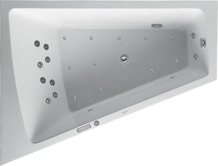 Duravit Whirlwanne PAIOVA 225 l 170x130 we 1 RS li Combi-Syst E-0