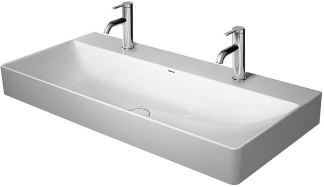Duravit Waschtisch DURASQUARE o ÜL m HLB 2 HL 1000x470mm we WG-0