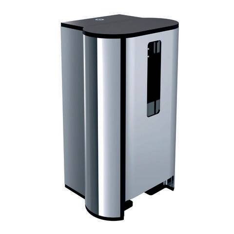 Emco WC-Papierhalter SYSTEM 2 für 2 Rollen, abschließbar chrom-1