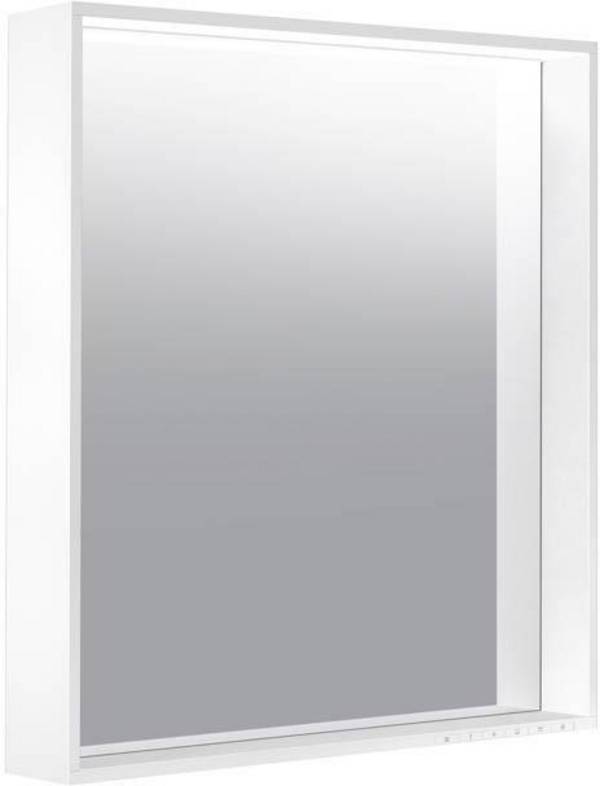 Keuco Lichtspiegel X-LINE Spiegelheizung 650x700x105mm vulkanit