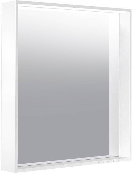 Keuco Lichtspiegel X-LINE Spiegelheizung 650x700x105mm vulkanit-1