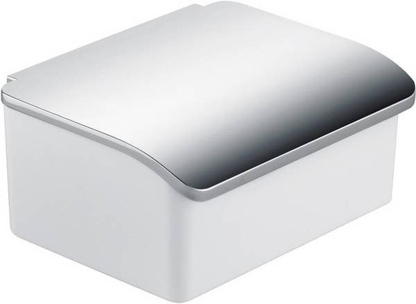 Keuco Feuchtpapierbox ELEGANCE mit Porzellanbehälter we vc