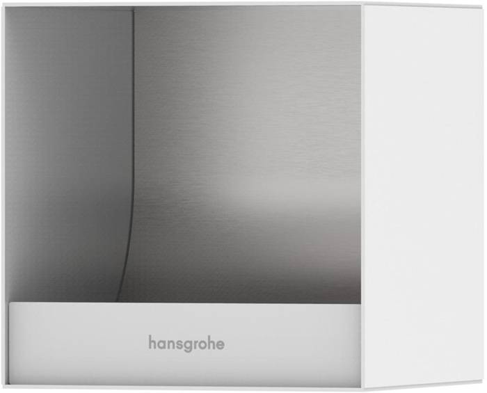 HG WC-Papierhalter XtraStoris Original 150x150x140mm mattweiß-0