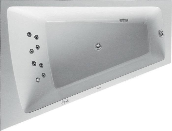 Duravit Whirlwanne PAIOVA 295 l 1800x1400mm we 1 RS li Jet-System-0