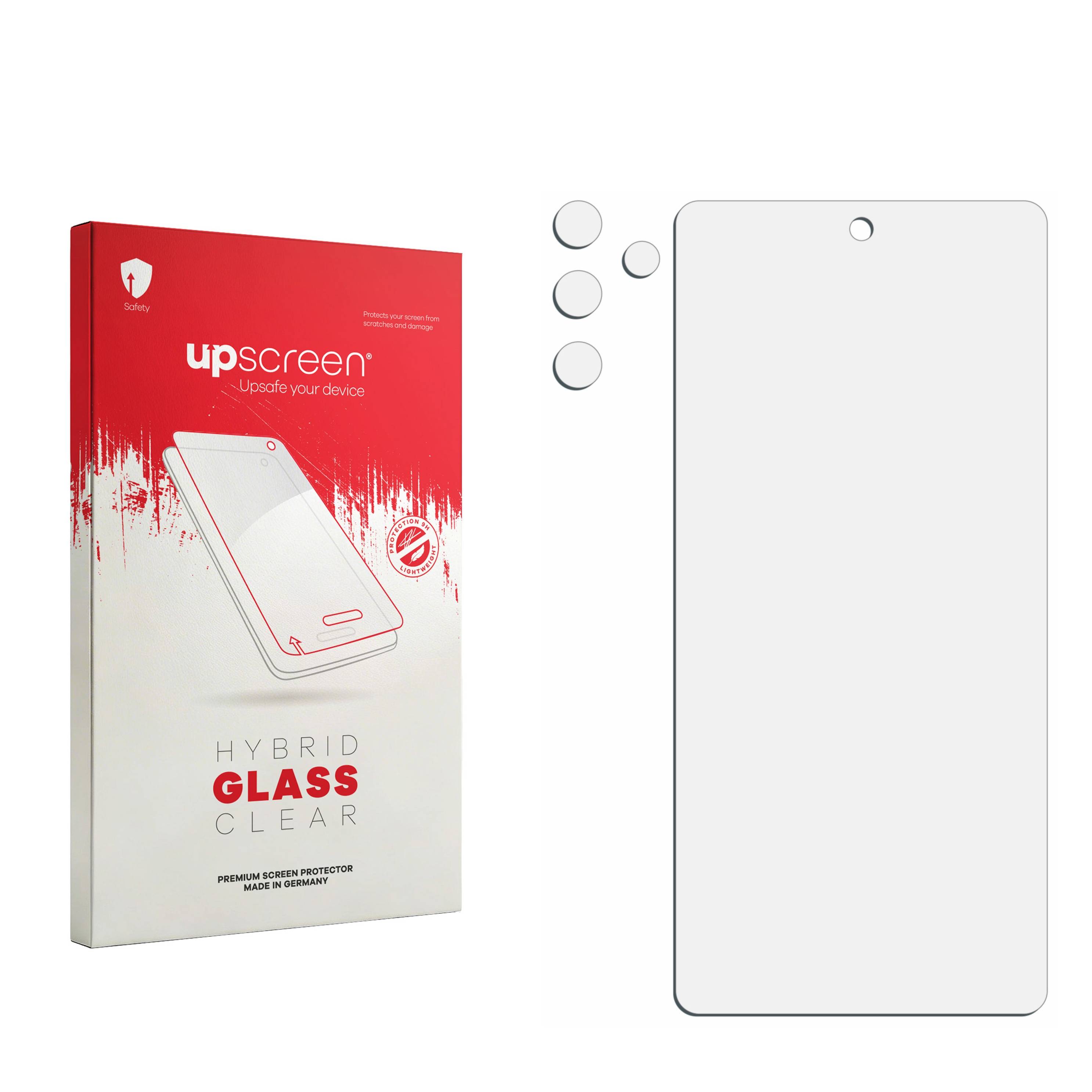 upscreen Schutzglas für Samsung Galaxy A53 5G (Display+Kamera) Schutzfolie Panzer Folie Glas Display Schutz klar-1
