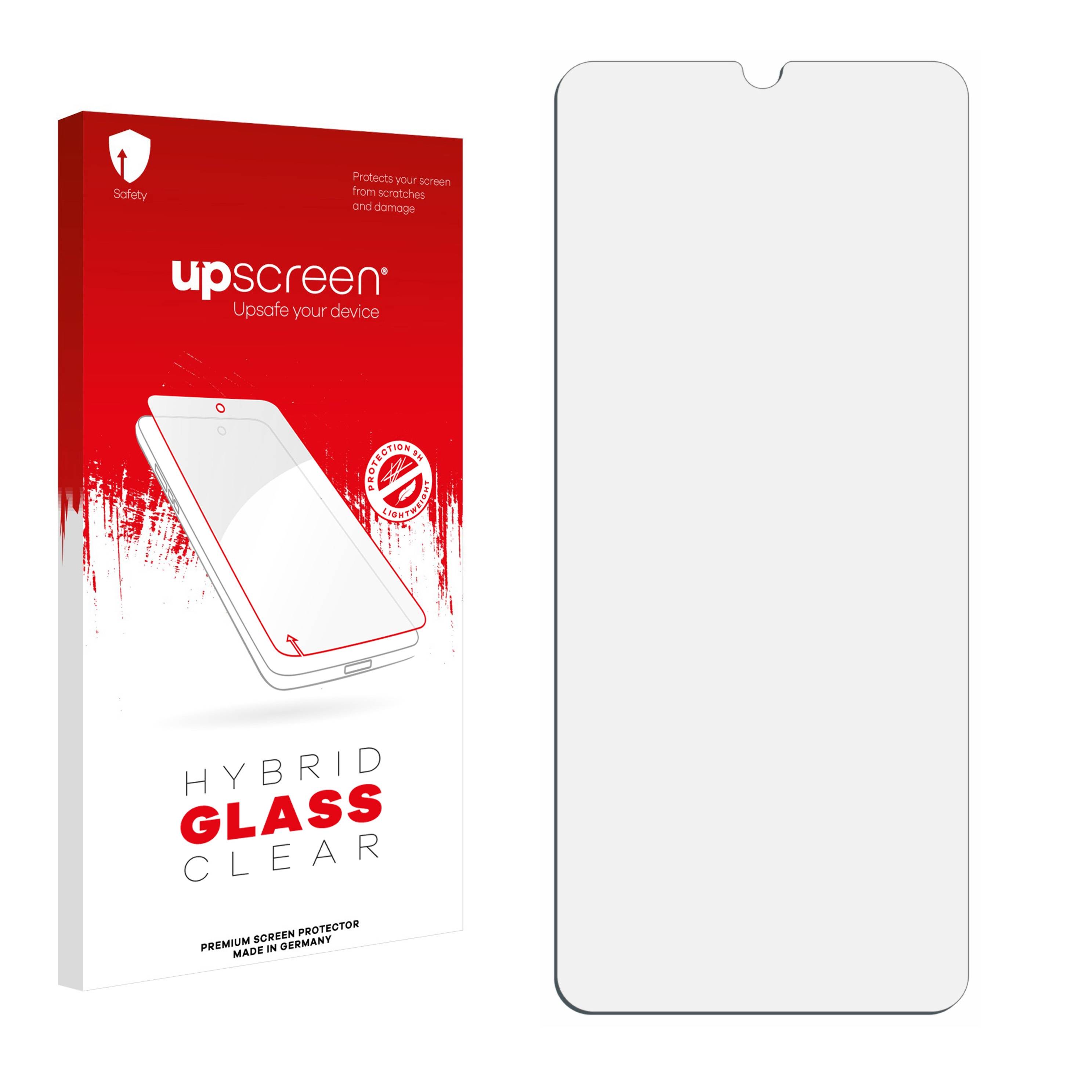 upscreen Flexible Panzerglasfolie für Honor 9A Schutzglas 9H Hybridglas Klar
