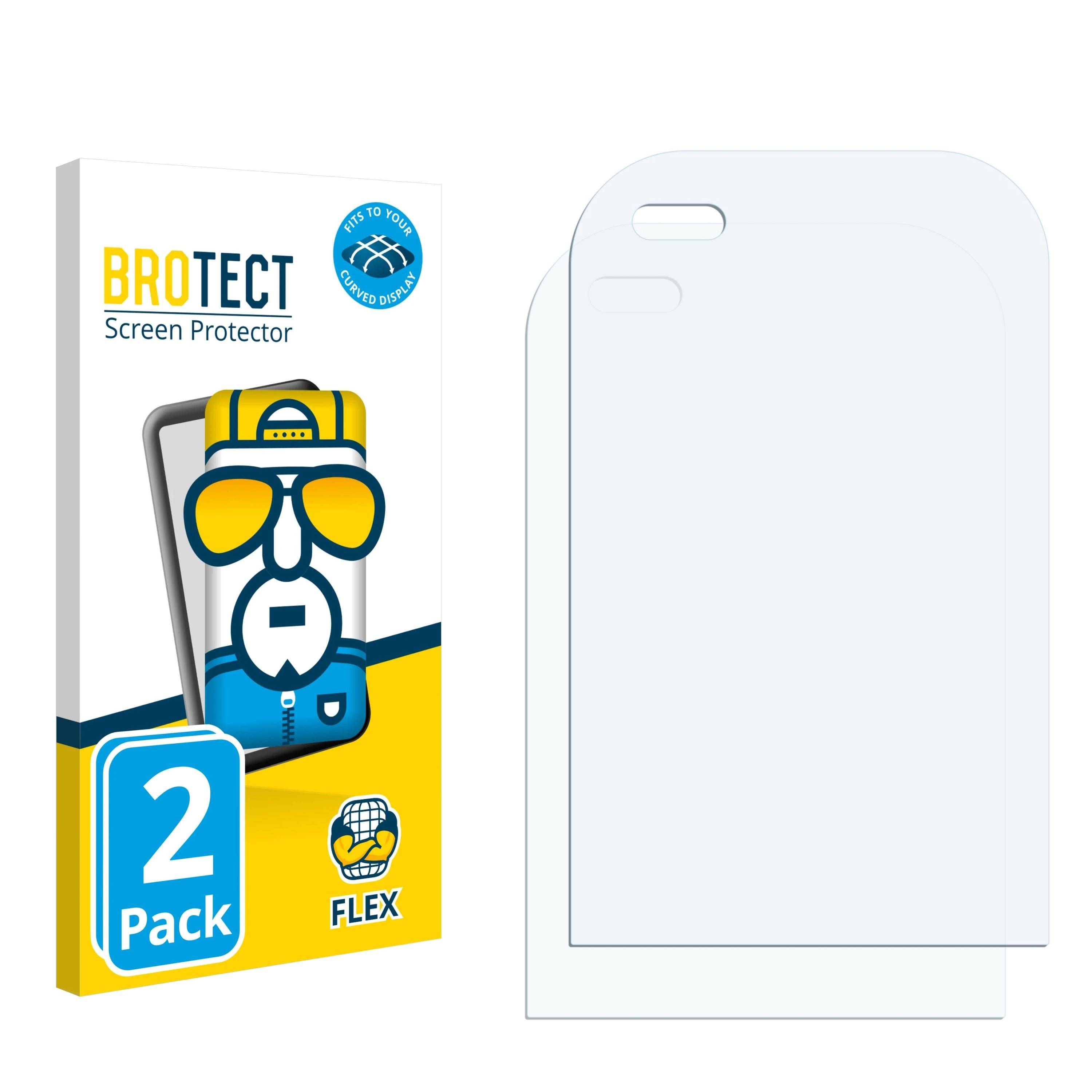 2x BROTECT Flex Fullscreen Schutzfolie für Logitech Harmony 950 Full-Screen 3D Curved Transparent-2