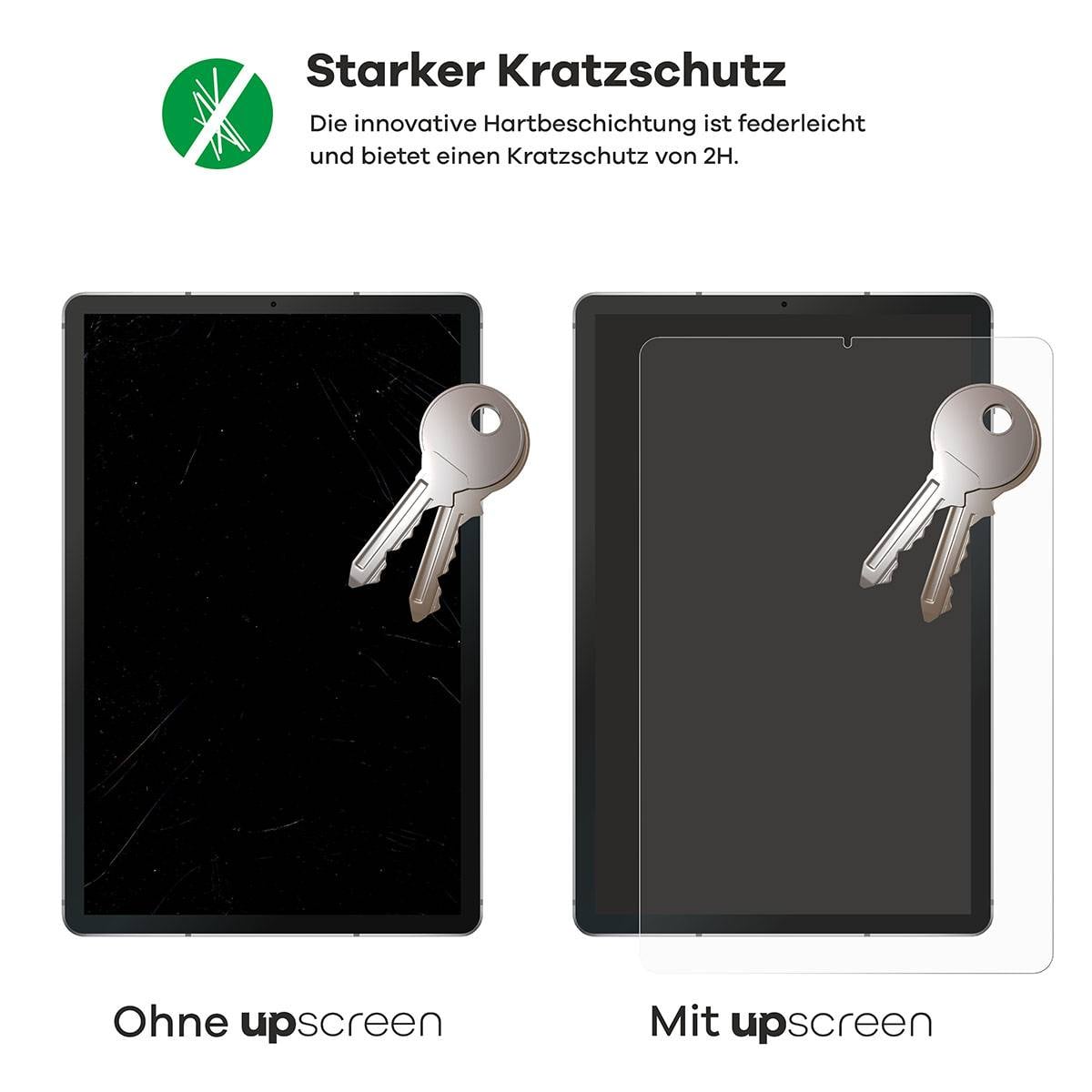 upscreen Blickschutzfolie für Apple iPad Air 13" M2 WiFi 2024 Anti-Spy Privacy Blaulichtschutz Sichtschutzfolie-5