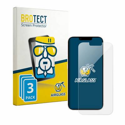 3x BROTECT Schutzglas für Apple iPhone 13 / 13 Pro Schutzfolie Panzer Folie Glas Display Schutz klar-0