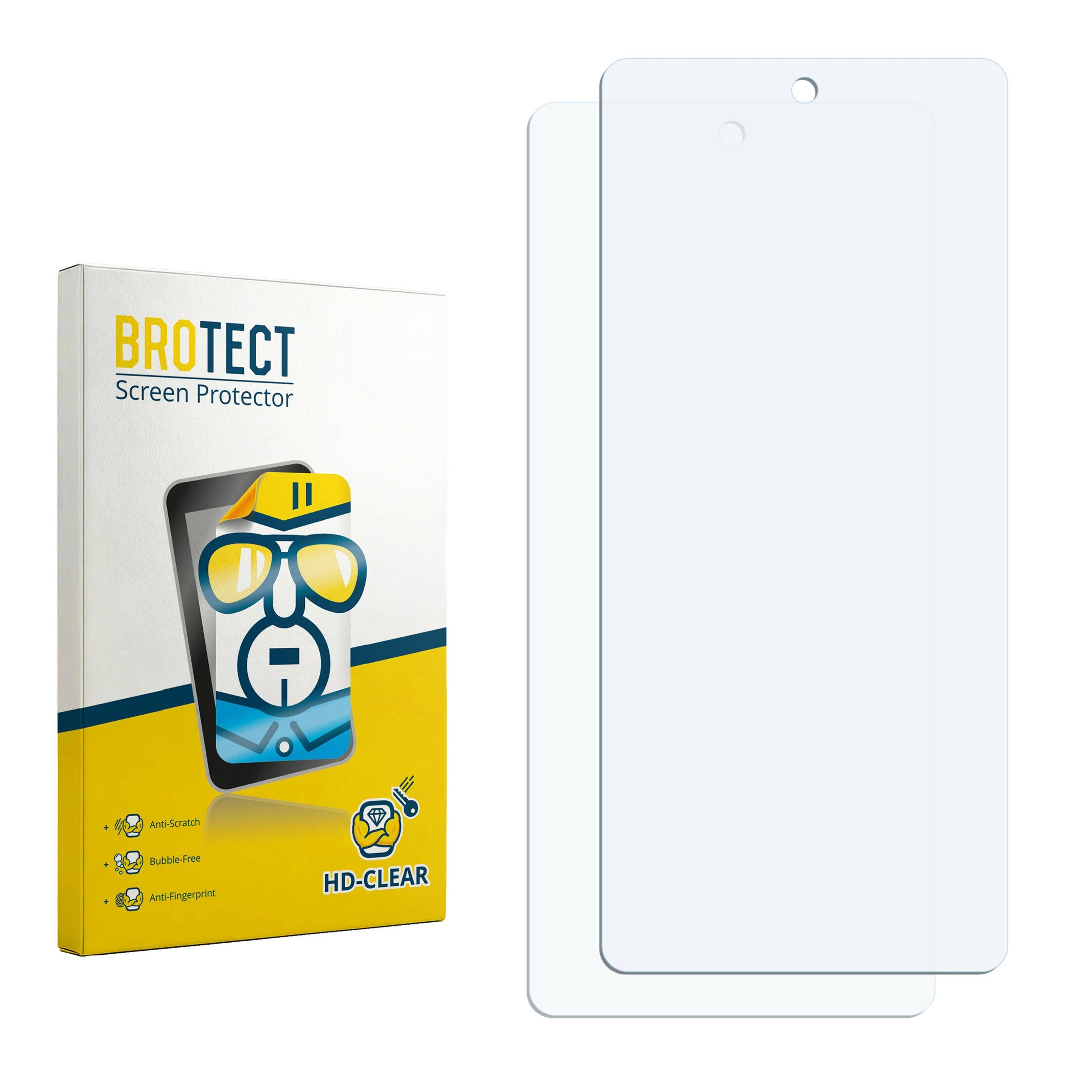 2x BROTECT Schutzfolie für Samsung Galaxy A53 5G Folie Klar Transparent-1