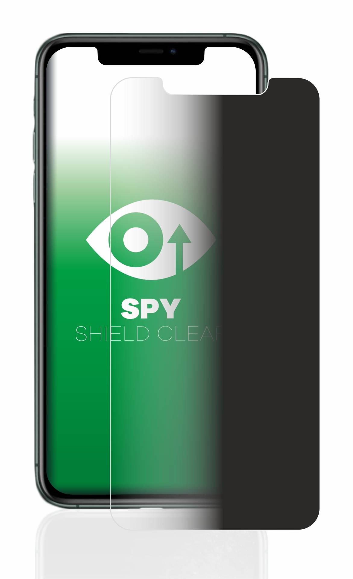 upscreen Blickschutzfolie für Apple iPhone 11 Pro Max Anti-Spy Privacy Blaulichtschutz Sichtschutzfolie-1