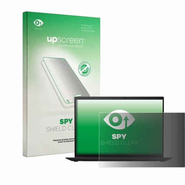 upscreen Blickschutzfolie für Lenovo ThinkPad X1 Carbon (9. Gen.) Anti-Spy Privacy Blaulichtschutz Sichtschutzfolie