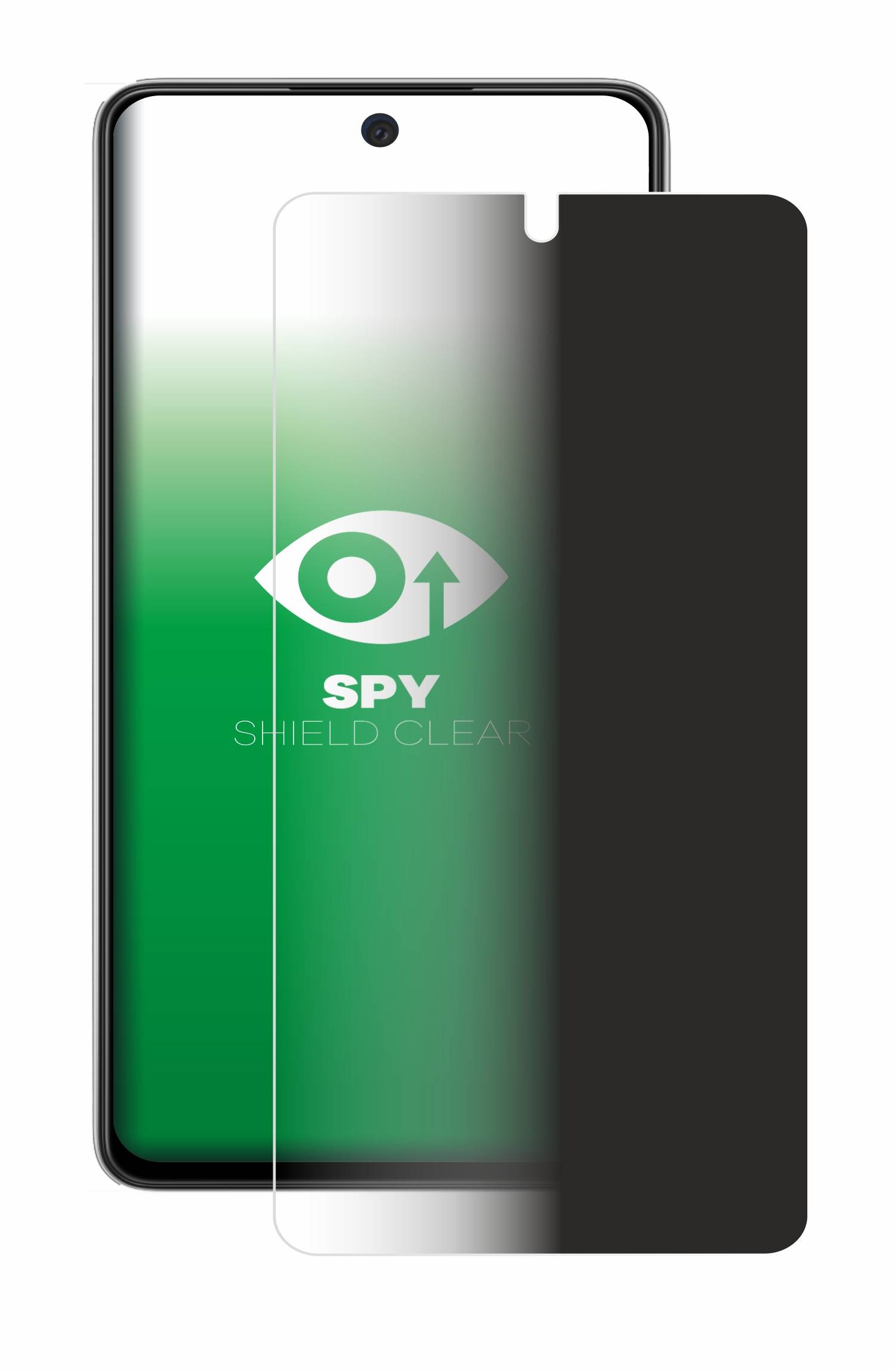 upscreen Blickschutzfolie für Samsung Galaxy A52s 5G Anti-Spy Privacy Blaulichtschutz Sichtschutzfolie-1