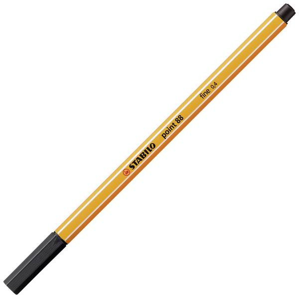 STABILO point 88, Schwarz, Fein, Orange, 0,4 mm, 1 Stück(e)