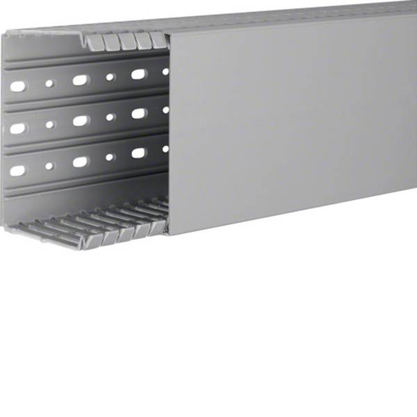 Hager Verdrahtungskanal aus PVC, 80x120mm, 2000mm, steingrau, Stange mit 2m, 1 Stk.