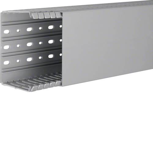 Hager Verdrahtungskanal aus PVC, 80x120mm, 2000mm, steingrau, Stange mit 2m, 1 Stk.-0
