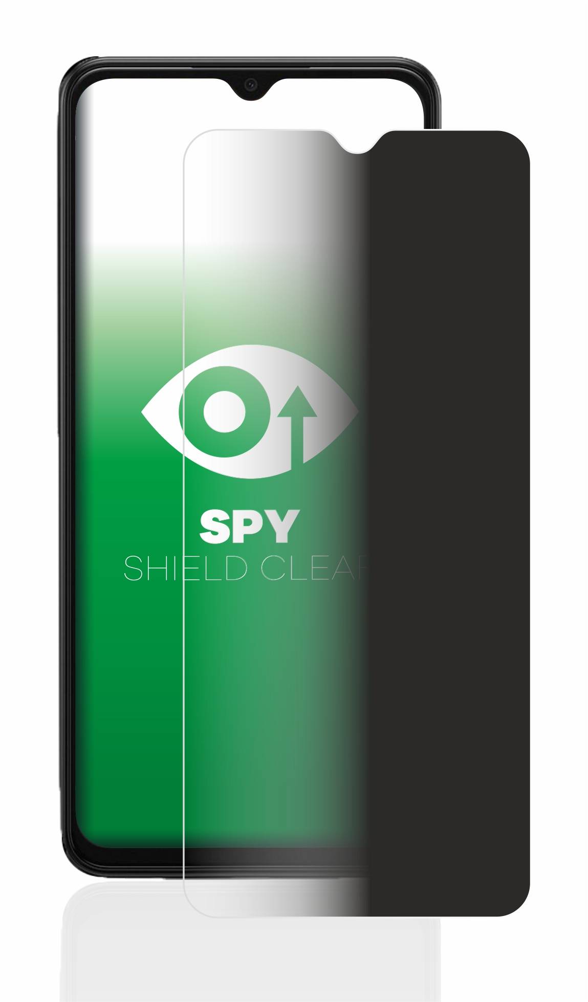 upscreen Blickschutzfolie für Samsung Galaxy A13 5G Anti-Spy Privacy Blaulichtschutz Sichtschutzfolie-2