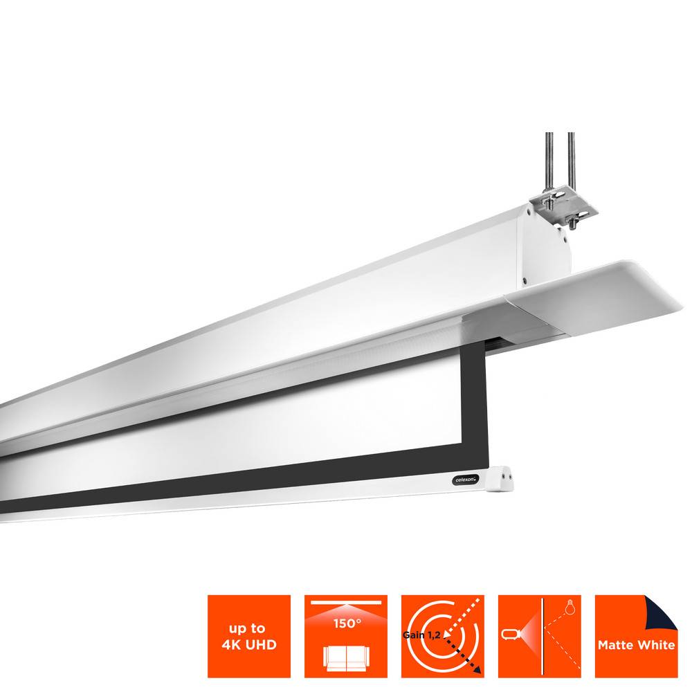 celexon Deckeneinbauleinwand Motor Professional Plus 300 x 225 cm-2