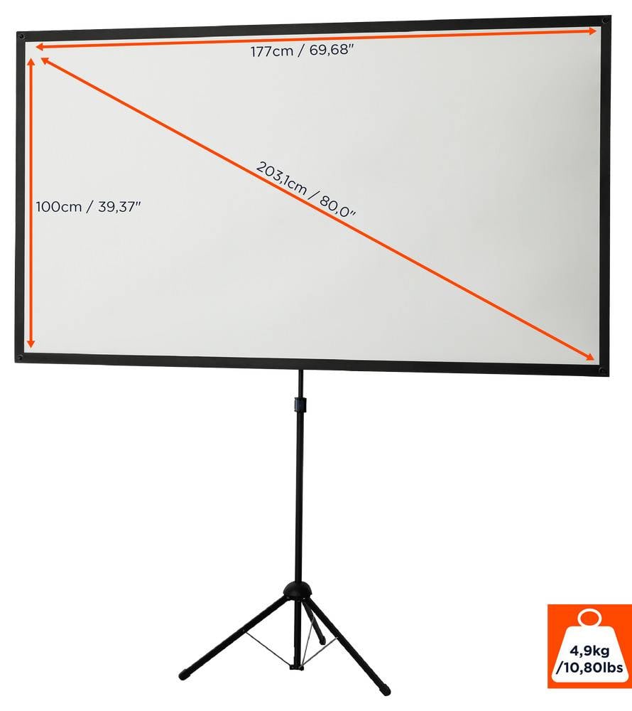 celexon Stativleinwand Ultra-lightweight 177 x 100cm-1