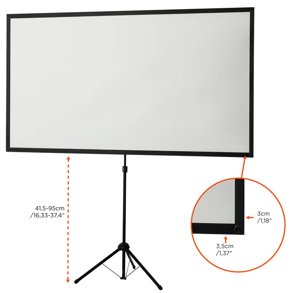 celexon Stativleinwand Ultra-lightweight 177 x 100cm-4