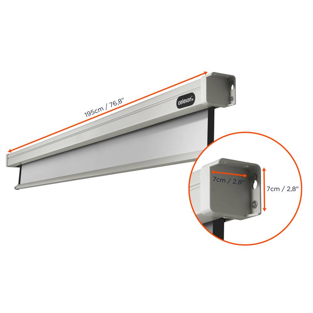 celexon Leinwand Motor Professional 180 x 180 cm-4