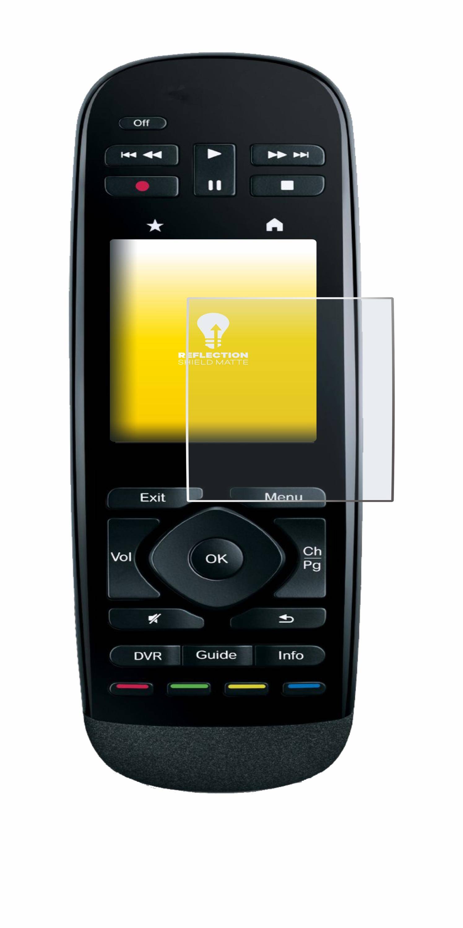 upscreen Reflection Shield Matte Premium Displayschutzfolie für Logitech Harmony-2