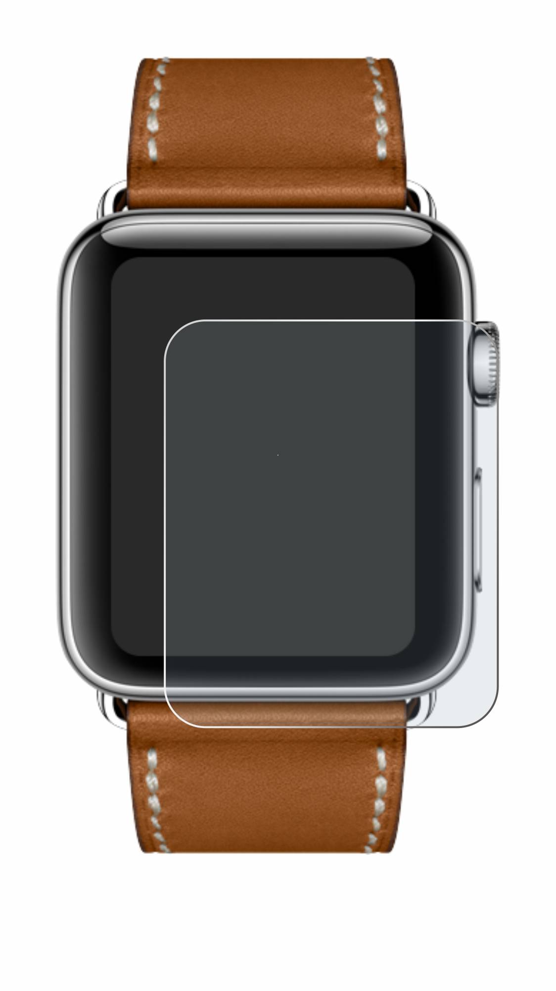 upscreen Reflection Shield Matte Premium Displayschutzfolie für Apple Watch Hermès Series 3-2