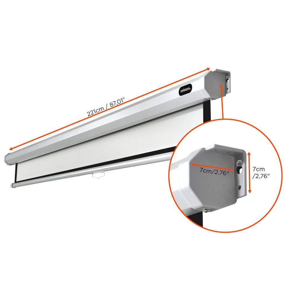 celexon Leinwand Rollo Economy 200 x 150 cm - 98"-4
