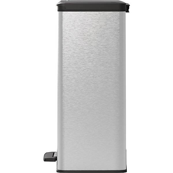 Tretmülleimer Slim Volumen 2 x 26 l HxBxT 622 x 300 x 496 mm silber. Vepa Bins Groothandel B.V. 77287849-4