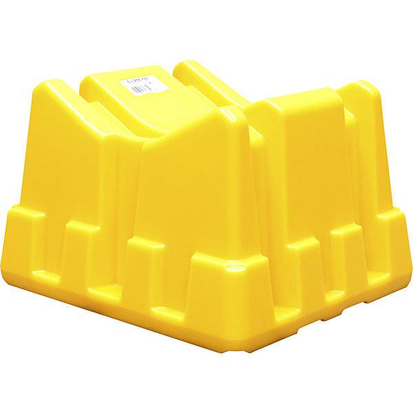 Universal-Fassbock aus PE für 60- und 200-l-Fass gelb. TAKKT Industrial & Packaging GmbH 77363649-0