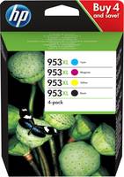 HP 953XL - 4er-Pack - Hohe Ergiebigkeit - Schwarz, Gelb, Cyan, Magenta-3