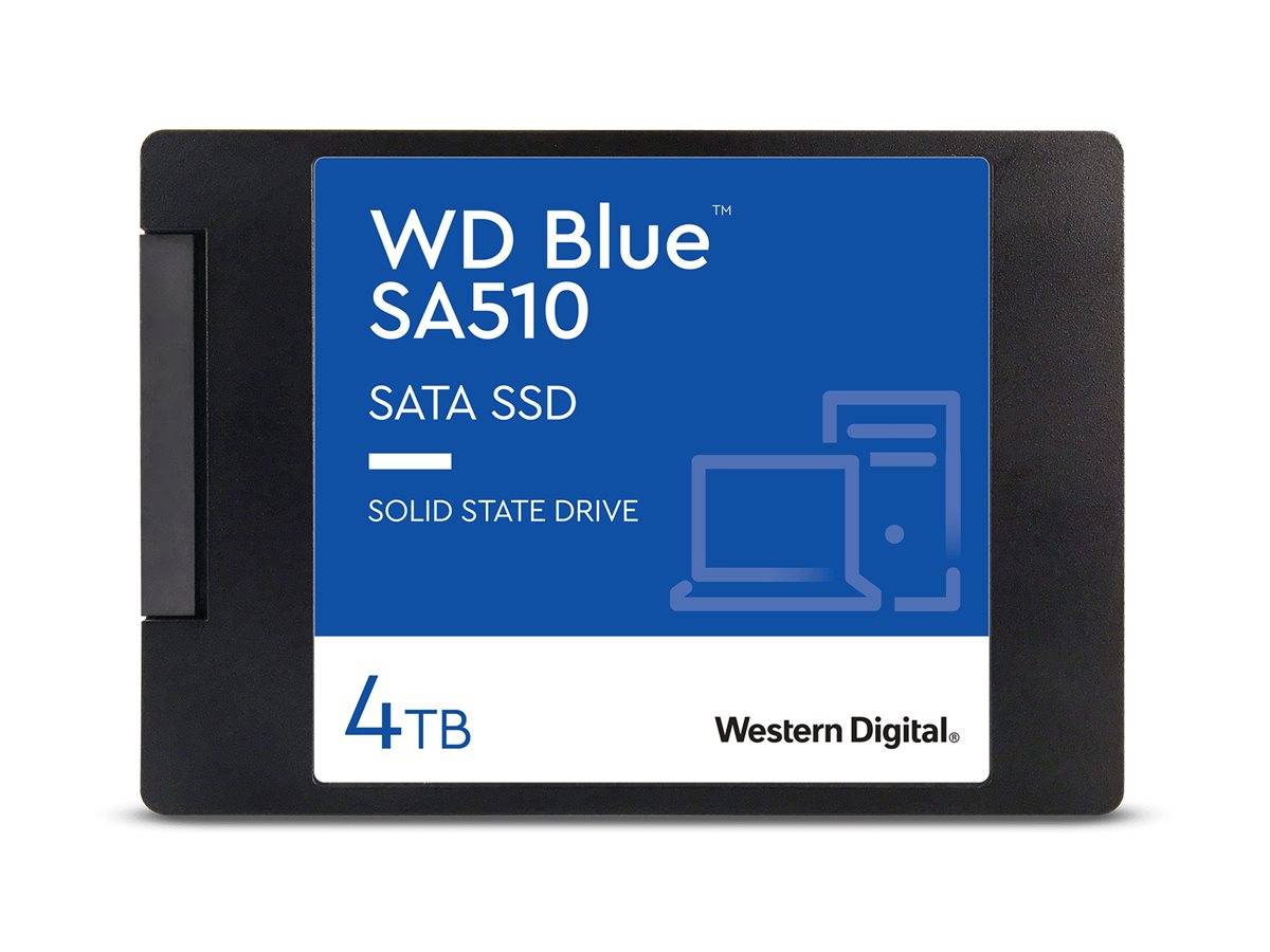 WD Blue SA510 WDS400T3B0A - SSD - 4 TB - intern - 2.5"" (6.4 cm)-1